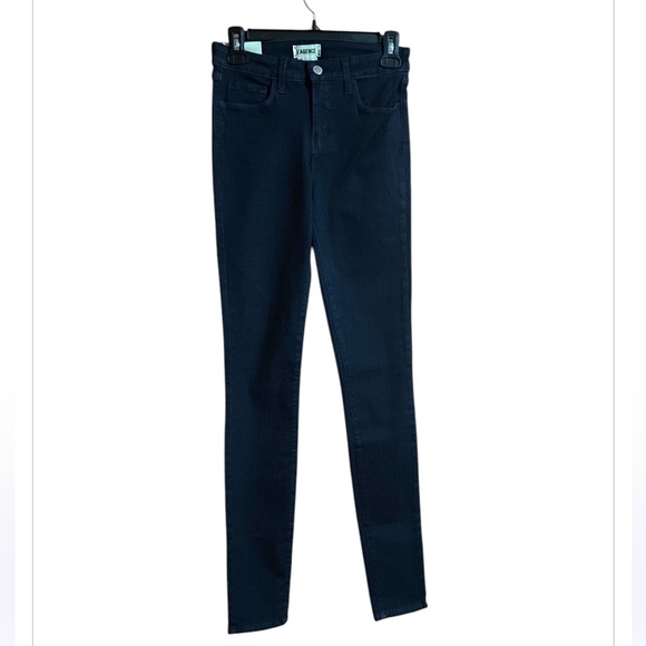 NEW L' AGENCE Marguerite High Rise Skinny Jeans Sz 25 in Eclipse (30” inseam) - Picture 4 of 8